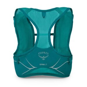 Osprey Dyna LT Women's Running Hydration Vest with Hydraulics Soft Flasks, Verdigris Green, Large