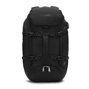 pacsafe venturesafe exp35 anti theft travel backpack, black