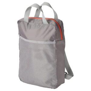 ikea mini bagpack, grey colour, 9 l (2 gallon), unisex, pivring.