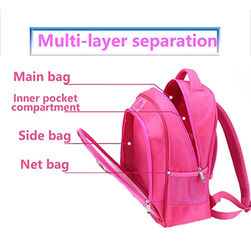 Alyfyto Encanto Backpack for girls Mirabel backpack Waterproof Breathable Polyester isabell Pink Backpack for Girl