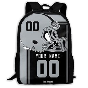 antking las vegas backpack customized high capacity personalized any name and number fans gifts for kids men