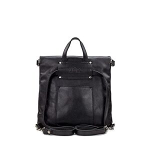 Patricia Nash | Luzille Leather Backpack for Women | Convertible Backpack Tote | Women's Purse Backpack, Black