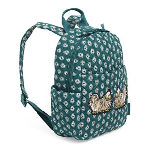 Vera Bradley Small Backpack, French Hen-Recycled Cotton