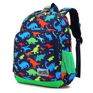 willikiva dinosaur kids school toddler backpack for boys and girls waterproof preschool bag(red dinosaur) one_size