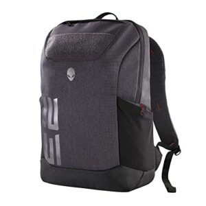 alienware m17 pro gaming laptop backpack 15-inch to 17-inch, gray/black, (awm17bpp)