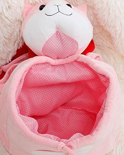 Cosplay.fm Anime Cosplay Bag Backpack Girl Cute Bear Bag Pink