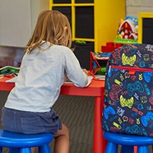 Backpack with Lunch Bag for Boys Elementary School, Middle School Backpack Set for Kids