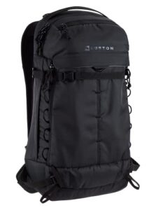 burton sidehill 25l backpack, true black, one size