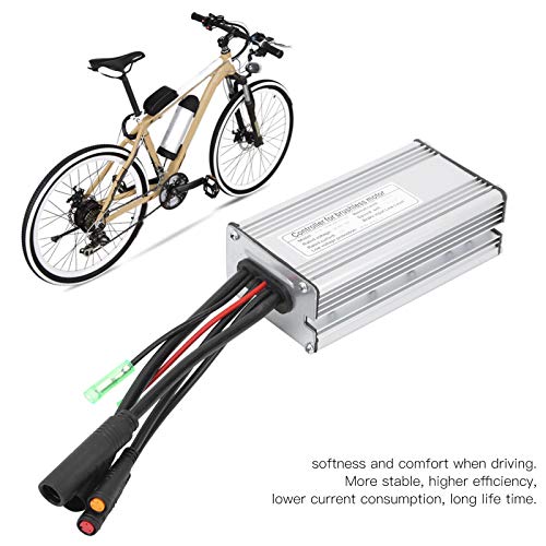 VGEBY Rectangular Controller, Electric Bicycle Controller 9 Tube 36/48V KT‑22A Waterproof Contact with Light Motor Speed Control Box Electric Bicycle Parts