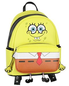 nickelodeon spongebob squarepants body hanging legs mini backpack