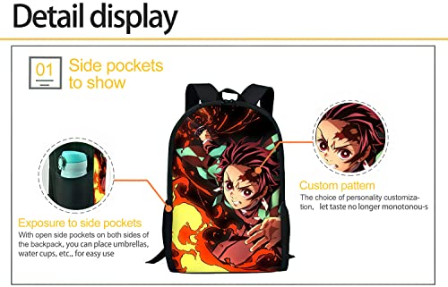 3D Printed Cartoon Backpack Anime Backpack Travel Backpacks Casual Bag Fashion Backpack 06