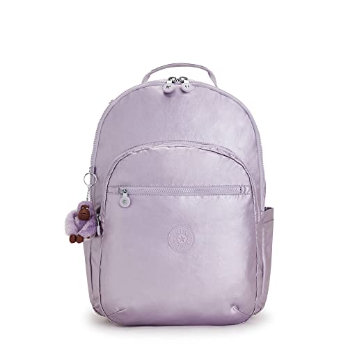 Kipling Seoul Extra Large Metallic 17" Laptop Backpack Orchid Metallic