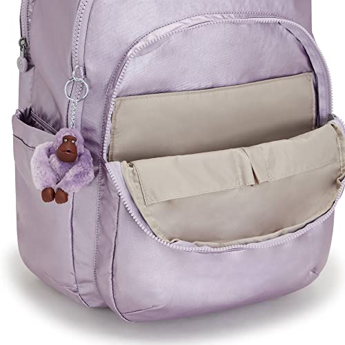 Kipling Seoul Extra Large Metallic 17" Laptop Backpack Orchid Metallic