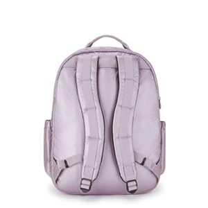 Kipling Seoul Extra Large Metallic 17" Laptop Backpack Orchid Metallic