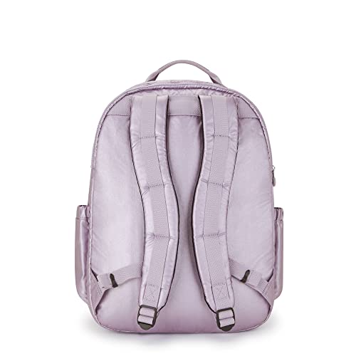 Kipling Seoul Extra Large Metallic 17" Laptop Backpack Orchid Metallic