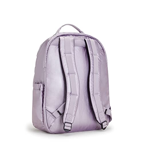 Kipling Seoul Extra Large Metallic 17" Laptop Backpack Orchid Metallic