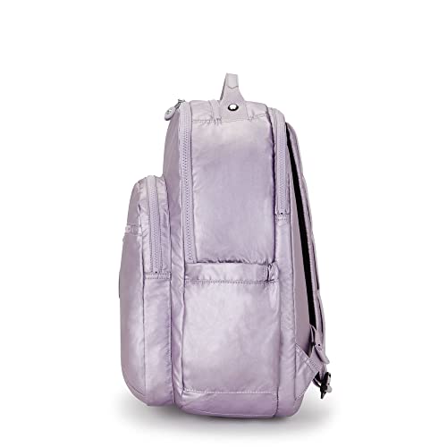 Kipling Seoul Extra Large Metallic 17" Laptop Backpack Orchid Metallic