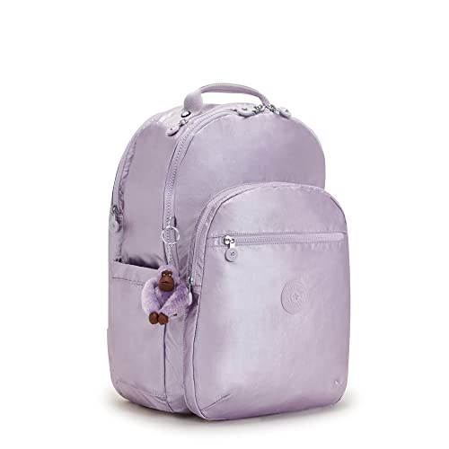 Kipling Seoul Extra Large Metallic 17" Laptop Backpack Orchid Metallic