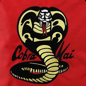 Cobra Kai TV Show Series Red & Black Strike First Tech Backpack