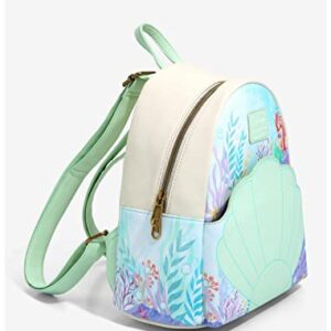 Loungefly Disney The Little Mermaid Shell Mini Backpack