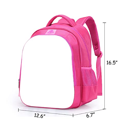 WZYP Anime Anya Forger Backpack Pink Schoolbag For Girls Firm and Comfortable Laptop Bag