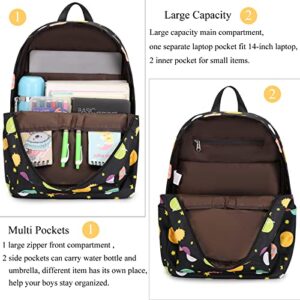 Kids Backpack Boys School Backpack with Lunch Bag Elementary Bookbag Back to School Travel Daypack