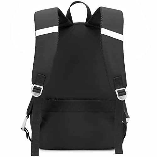 Spotted Tiger Girls Backpack Aesthetic Backpack for Teen Girls Cute School Bag Bookbag Anime School Backpack for Girls (Black)