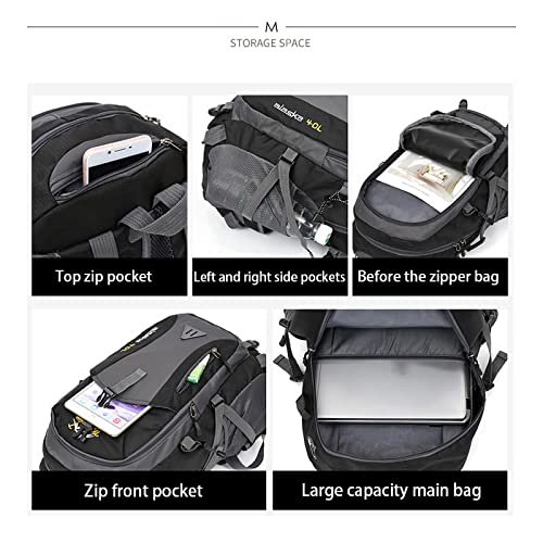 Hiking Backpack Waterproof Travel Backpacks Men Outdoor Camping Sport Men Backpack Women Climbing Travel Bags