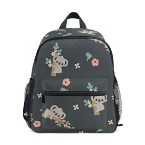 fisyme toddler backpack bear koala school bag kids backpacks for kindergarten preschool nursery girls boys, m