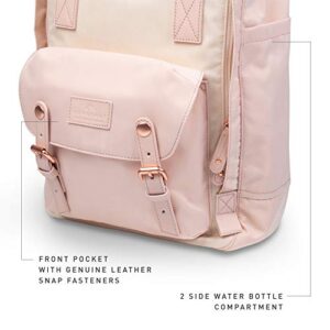 Doughnut Macaroon Nature Pale Series 16L Travel School Ladies College Girls Lightweight Commuter Casual Daypacks Bag Backpack (Soft Sunrise x Hazy)