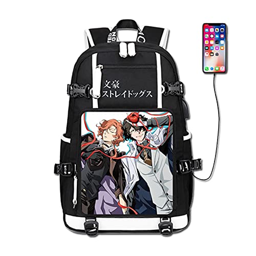 GO2COSY Anime Bungo Stray Dogs Backpack Daypack Student Bag School Bag Bookbag