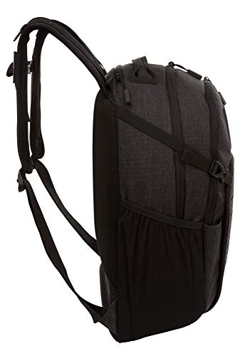 SAMURAI TACTICAL Katana Backpack, Black Heathered Woven, One Size