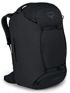 osprey porter 65 travel backpack, black