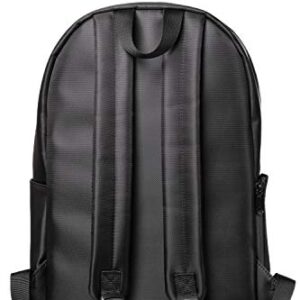 DS Black Smell Proof Backpack With Lock - Traveling Backpack With Laptop Compartment - Hidden Pocket and Combination Lock (Black)