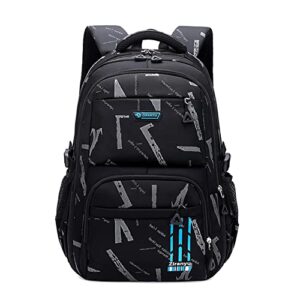 travel backpack laptop backpacks men women water resistant college school bookbag dark blue