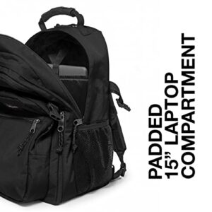 Eastpak Tutor Backpack - Bag for Laptop, School, Travel, Work, or Bookbag - Black