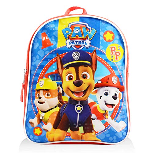 Paw Patrol Mini Backpack for Kids ~ Premium 11" Paw Patrol School Bag for Toddlers (Paw Patrol School Supplies Bundle)