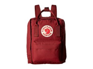 fjallraven, kanken mini classic backpack for everyday, ox red