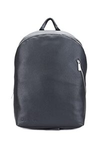 calvin klein men’s backpack, black plaque, one size