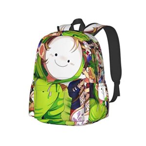 dream-smp backpack school backpack laptop backpack large capacity backpack lightweight school bag back to school