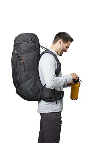 Gregory Mountain Products Baltoro 85 Pro Backpacking Backpack,Lava Black,Medium