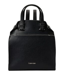 calvin klein everlee novelty backpack black/silver one size