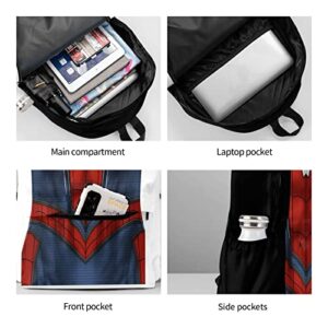 Casual Anime Backpack for Men Women 3D Printed Cartoon Laptop Bags Large 17 Inch Camping Travel Hiking Waterproof Backpack