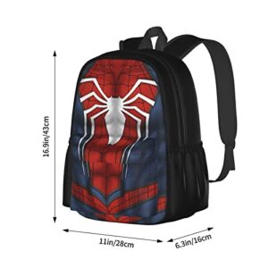 Casual Anime Backpack for Men Women 3D Printed Cartoon Laptop Bags Large 17 Inch Camping Travel Hiking Waterproof Backpack