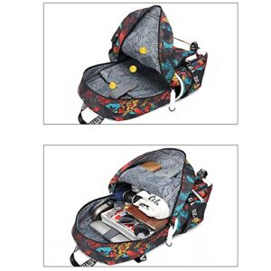 Convenient USB Cartoon School Bag Casual Fashion Bags Computer Cool Travel Multifunction Backpack