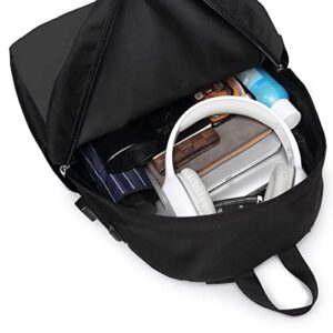 Te-Sla Model-3-Logo Adult Youth Bag Backpack Schoolbag Laptop Bag Usb Camping Bag17 Inch For