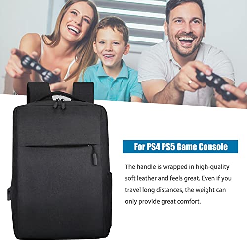 Activane Carrying Case for PS5,Game Console Travel Bag for PS5, Travel Carrying Bag for PS5 Protective Scratchproof Storage Bag with Adjustable Shoulder Strap Travel Backpack for PS5 Game Console