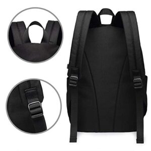 MORGAN MYERS Backpack USB Port Headphone Wire Interface Backpack 17 in School Backpack Casual Bag Fitness Backpack Travel Hiking Canvas Backpack