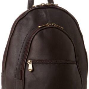 David King & Co. Double Compartment Backpack, Cafe, One Size