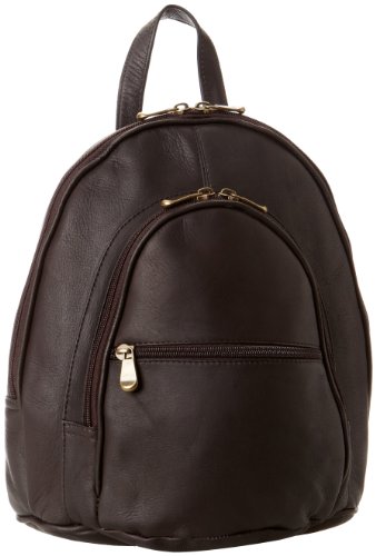 David King & Co. Double Compartment Backpack, Cafe, One Size